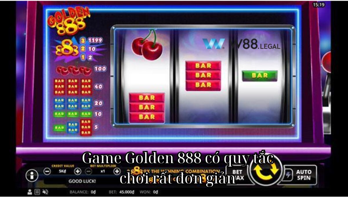 Game Golden 888 có quy tắc chơi rất đơn giản
