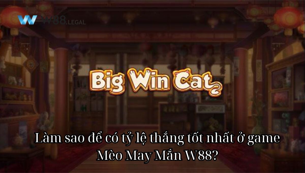 Làm sao để có tỷ lệ thắng tốt nhất ở game Mèo May Mắn W88?