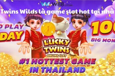 Lucky Twins Wilds W88 – Game slot với các vòng quay ảo diệu