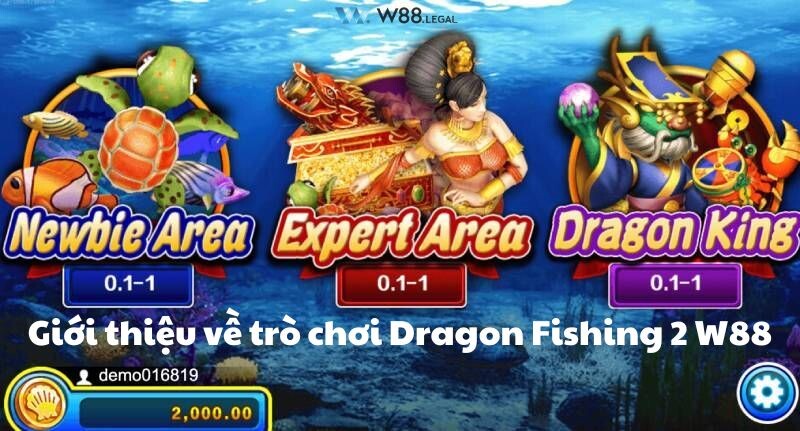 Giới thiệu về trò chơi Dragon Fishing 2 W88