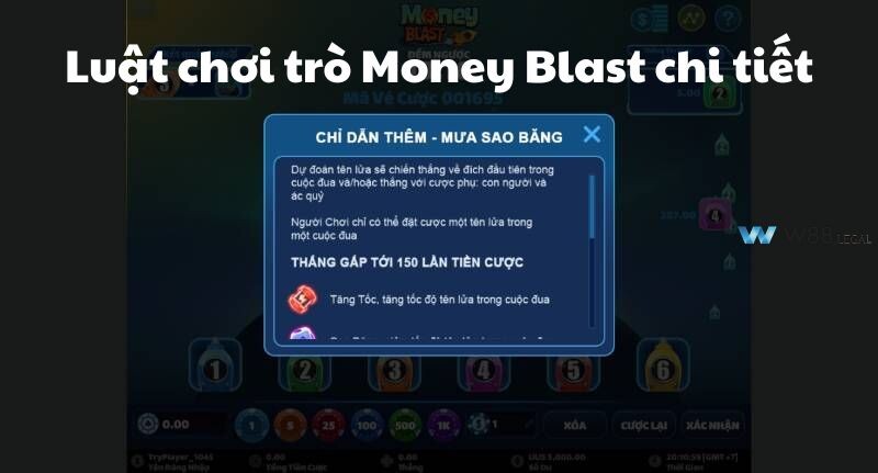 Luật chơi trò Money Blast chi tiết